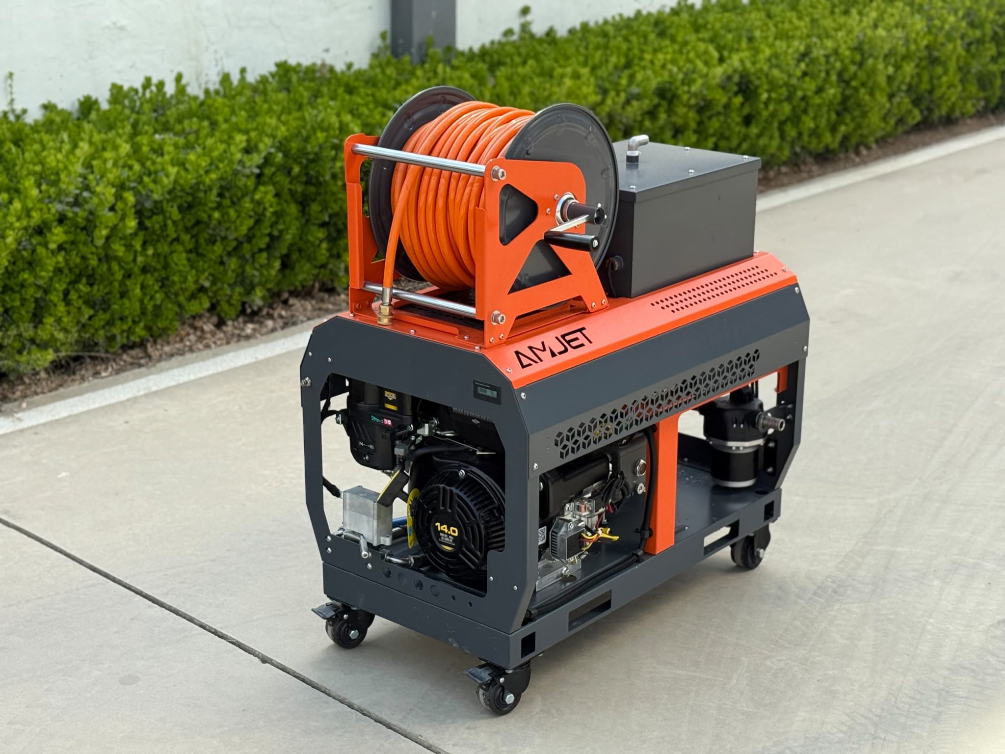 מכונת פריצה/שטיפה בלחץ מים AMJET THUNDER PRO 200/20 - STS